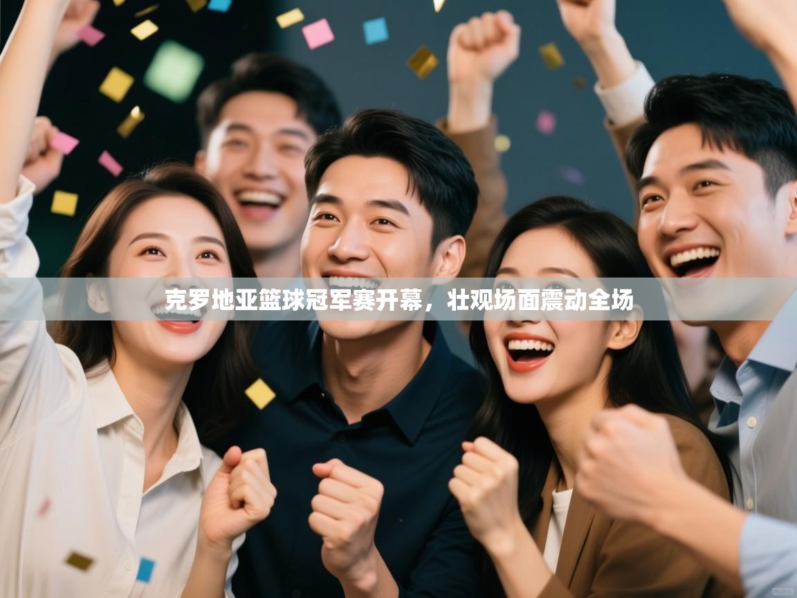 克罗地亚篮球冠军赛开幕，壮观场面震动全场  第1张