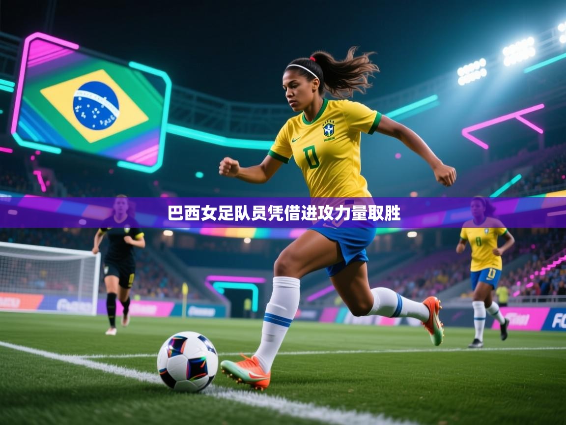 巴西女足队员凭借进攻力量取胜 第2张